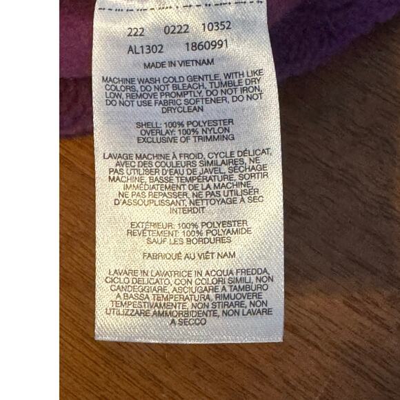 Columbia Benton Springs Half-Snap Long-Sleeve Pullover for Ladies-PINL/PURPLE XL - Picture 4 of 5